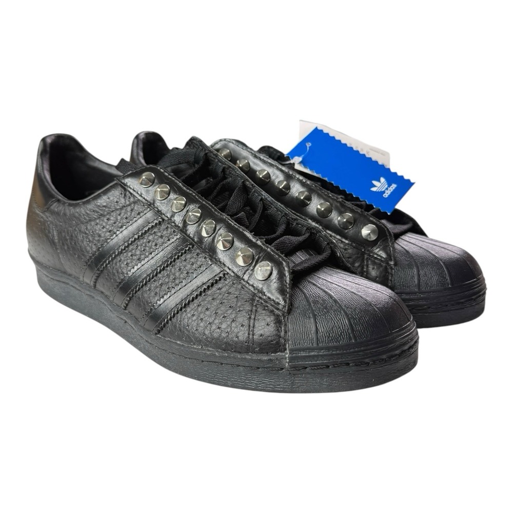 adidas Superstar 80s Studded G44442 Black Men's 8.5 Rare 2011 New OG Tags